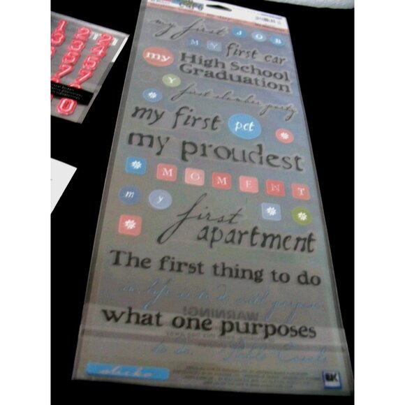 Creative Memories Graduate Cheerleading Pep Rally Photo album accessories - Picture 13 of 13